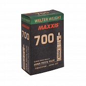 Велокамера 28" вело ниппель Maxxis 700x33-50C WelterWeight (0.8mm), LFVSEP48