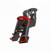 Велокресло детское переднее Bellelli Tatoo Plus Handlefix Dark Grey