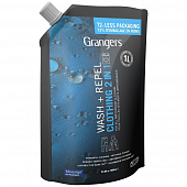 Средство для стирки и пропитки мембранных тканей Grangers Wash&Repel Clothing 2в1 concent