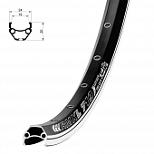Обод 28" Remerx Dragon L-719 двойной пистонированный