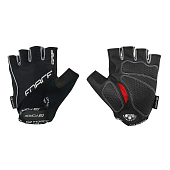 Велоперчатки короткие Force Grip Gel, black