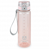 Бутылка Арктика 720-500 розовая прозрачная, тритановая, с ситечком