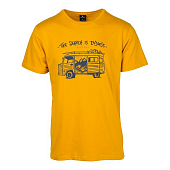 Майка Rip Curl Wagon Ss Tee, golden yellow