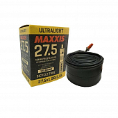 Велокамера 27.5" вело ниппель Maxxis 27.5x1.90-2.35 Ultralight (0.6mm), FVSEP