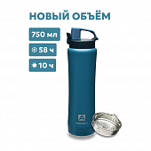 Термос Арктика 702-750C текстурный, нордик, с ситечком