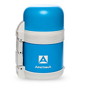 Термос Арктика 202-600 универсальный пластиковое напыление, blue
