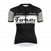Веломайка S/S Force Retro Uni, black/gold