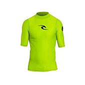 Гидромайка Rip Curl Corpo S/S UV Tee, lime