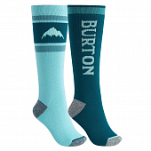 Носки Burton Wms Weekend Midweight 2 Pack, blue curacao