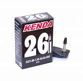 Велокамера 26" вело ниппель Kenda 26x1.00-1.50