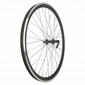 Колесо переднее 26" TREK двойной, на промах, V-brake, QR