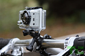 Крепление для GoPro на велосипед для труб 32-55 мм G02С