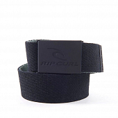 Ремень Rip Curl Snap Revo Webbed Belt, black/olive
