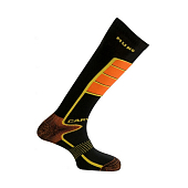 Носки Mund Carving, black/orange