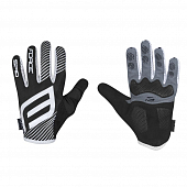 Велоперчатки длинные Force MTB Spid, black