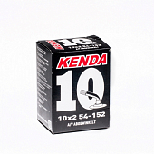 Велокамера 10" авто ниппель Kenda 10x2.00 с загнутым ниппелем 45°