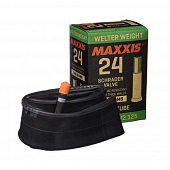 Велокамера 24" авто ниппель Maxxis 24x1.90-2.125 WelterWeight (0.8mm), LSV