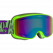 Маска горнолыжная GOG Youth H970-4 (Линза: reflex green)