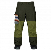 Брюки Burton Covert Insulated, forest night/olive branch/sinola