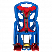 Велокресло детское Bellelli Pepe B-Fix Ice Blue Grey