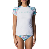 Гидромайка Rip Curl Wms Tropic Tribe Relaxed S/S, white