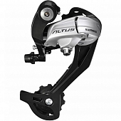 Переключатель задний 9ск Shimano Altus RD-M370-SGS, silver