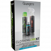 Средства для стирки и пропитки мембранных тканей Grangers Clothing Care Kit (GRF205)