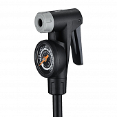 Наконечник Giyo ECV-P Econo Clever Valve на шланг, металический с манометром