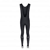 Велоштаны с лямками Force Maze с памперсом, black