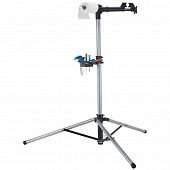 Стойка для ремонта велосипедов Icetoolz складная, серебристая