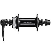 Втулка передняя под диск Shimano HB-TX505 (center lock), black