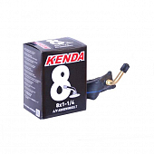 Велокамера 8" авто ниппель Kenda 8x1 1/4 с загнутым ниппелем 45°