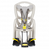 Велокресло детское Bellelli Pepe B-Fix Silk Grey