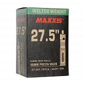 Велокамера 27.5" вело ниппель Maxxis 27.5x1.75-2.40 WelterWeight (0.8mm), LFVSEP48