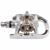Педали алюминиевые M-Wave DRAG-T2 Сr-Mo ось SHIMANO SPD-совместимые
