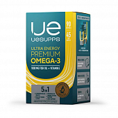 Омега-3 UESUPPS Ultra Energy Премиум, 90 капс