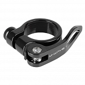 Хомут подседельный M-Wave с эксцентриком, black