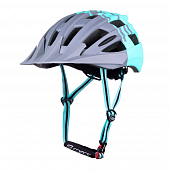 Велошлем Force Corella MTB, grey/turquoise