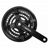 Система Shimano Tourney FC-TY301 175 mm с защитой без болтов