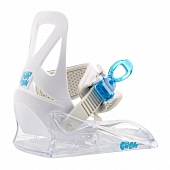 Крепления Burton Youth Grom, white