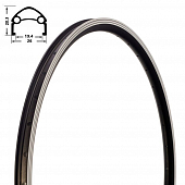 Обод 28" Horst H35231 двойной