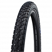 Велопокрышка шипованная 26x1.75 Schwalbe WINTER K-Guard, светоотр., 50EPI