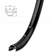 Обод дисковый 27.5" Remerx Top Disc двойной пистонированный