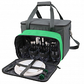 Набор для пикника Арктика 4200-4 с рисунком, grey/green