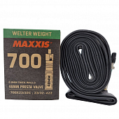 Велокамера 28" вело ниппель Maxxis 700x23-32C WelterWeight (0.8mm), LFVSEP48