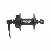 Втулка передняя под диск Shimano HB-M475 (6 болтов), black