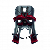 Велокресло детское переднее Bellelli Freccia B-Fix Silk Grey