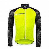 Велокуртка Force Windpro, fluo/black