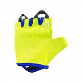 Велоперчатки детские короткие Vinca Sport, lime