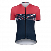 Веломайка S/S Force Art Uni, navy blue/red